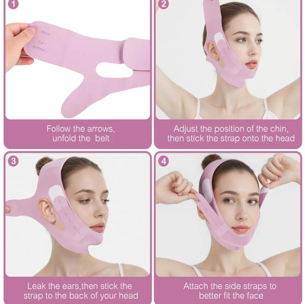 Chin Strap For Sleeping - Jawline Shaper - Picture 7 of 10